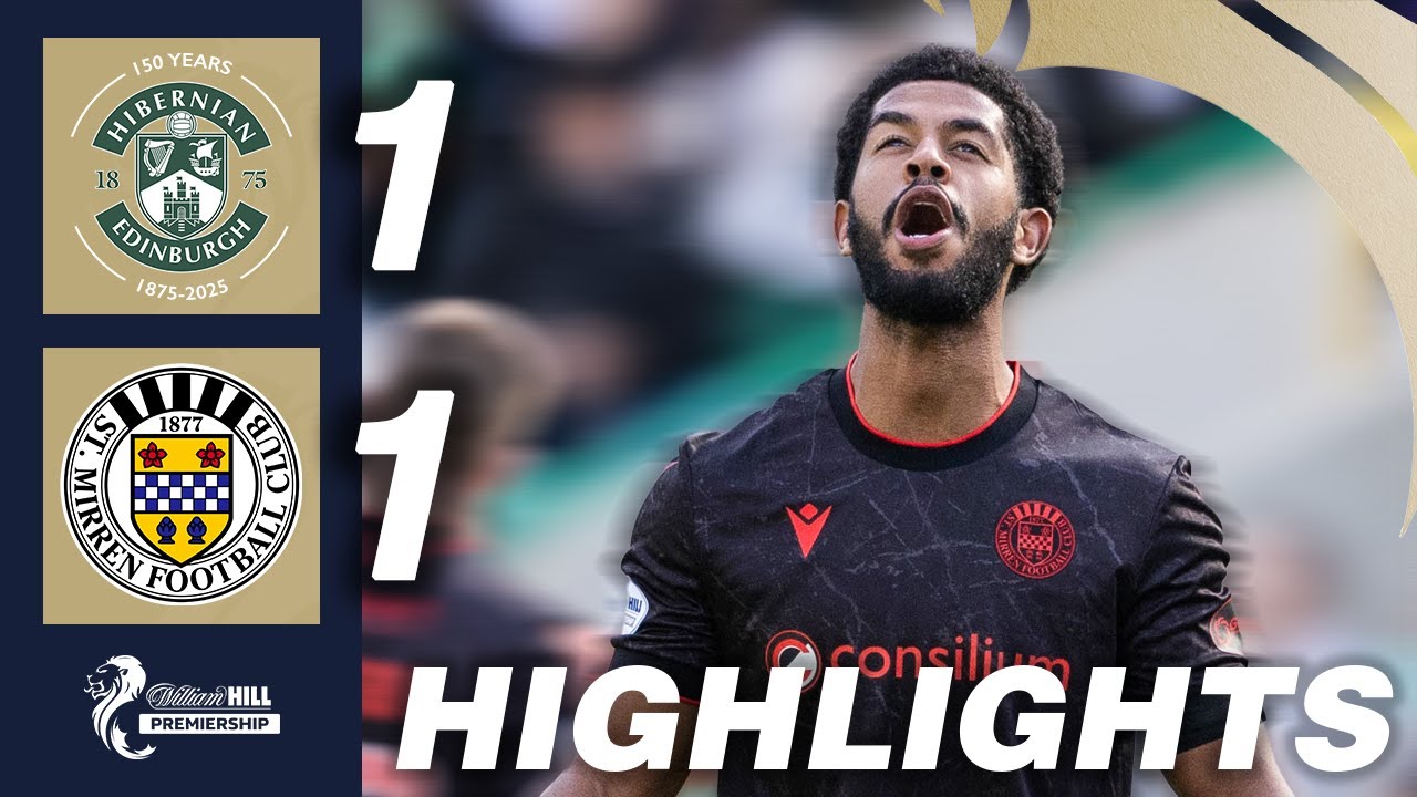Hibernian 1-1 St Mirren | HIGHLIGHTS | William Hill Premiership