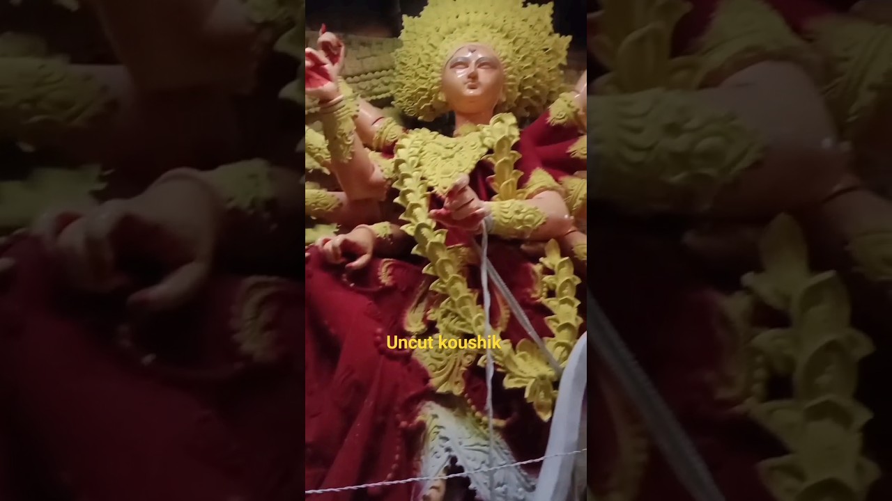 Kumartuli Durga takur idol making 2023 #shorts #durgapuja2023