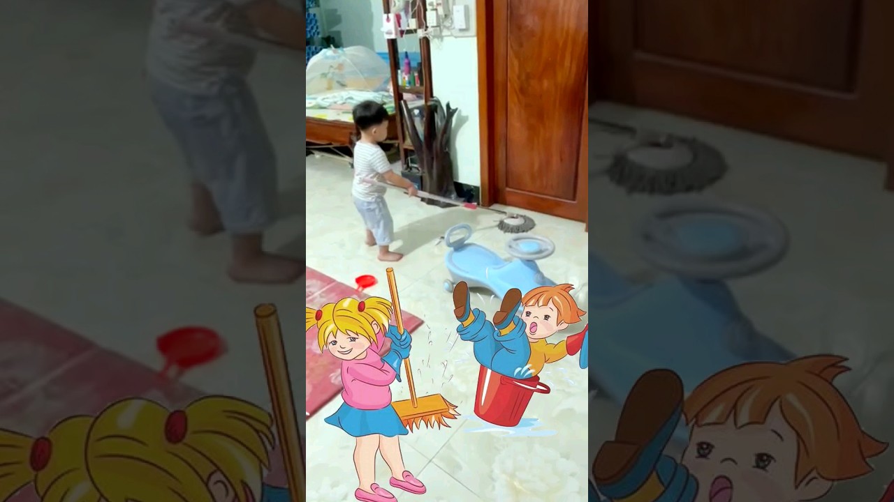 Cleanliness - Keeping Our House Clean #learningathome