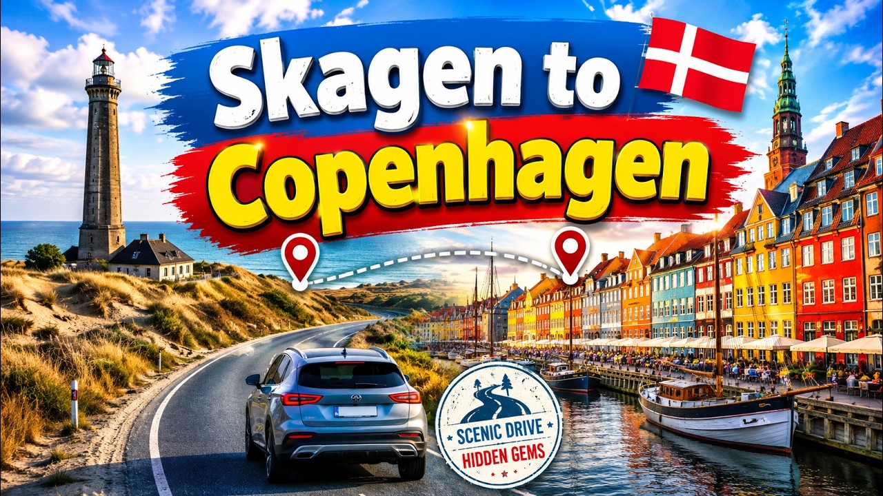 Skagen to Copenhagen Road Trip Adventure | Exploring Denmark’s Beautiful Route
