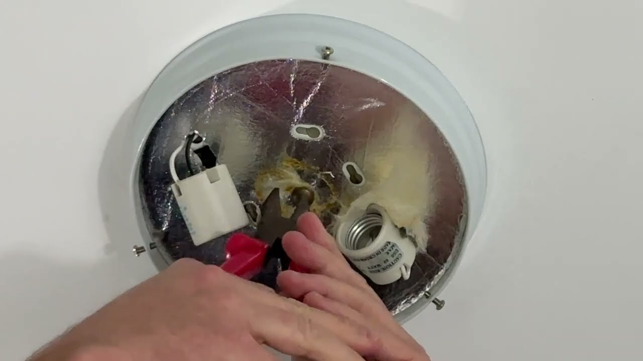 How to Replace a Ceiling Light Fixture - Like a Boss!