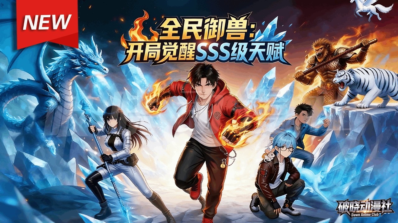 MULTISUB📢新番上线《全民御兽：开局觉醒SSS级天赋》第1~60集丨林海绑定天命御灵系统继承融灵之术，契约神级灵宠，横扫凶兽、怒斩兽皇、追查父仇，从废柴逆袭传奇，杀出人类守护神话！#破晓动漫社