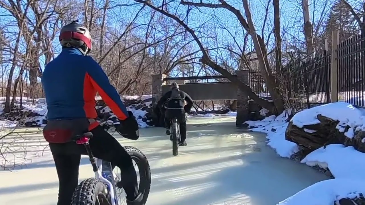 January Minnehaha Creek Ride