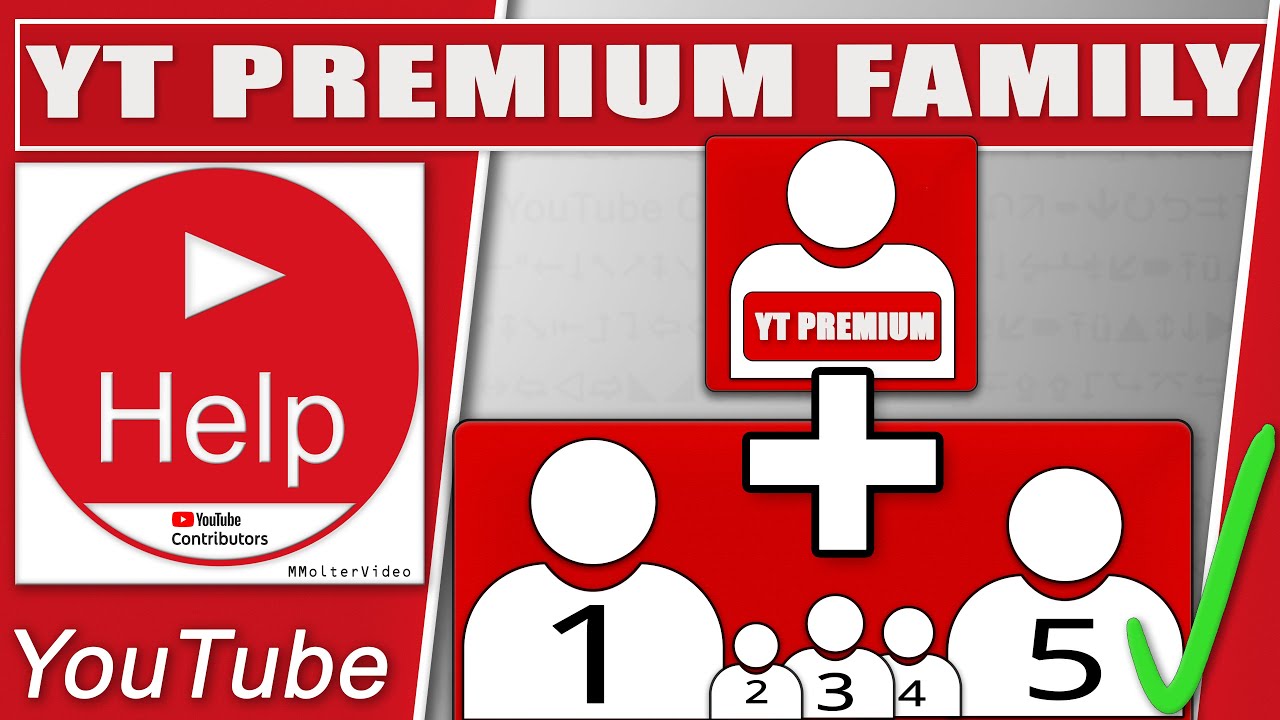 YouTube Premium - Familien Abo mit Freunden und Personen im selben Haushalt teilen 👩&zwj;👩&zwj;👧&zwj;👧