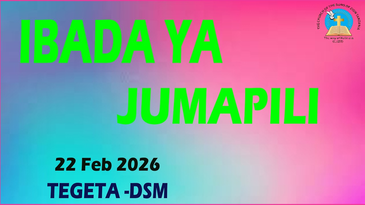 IBADA YA JUMAPILI    -   SIKU YA TATU YA SEMINA   - TEGETA - DAR ES SALAAM
