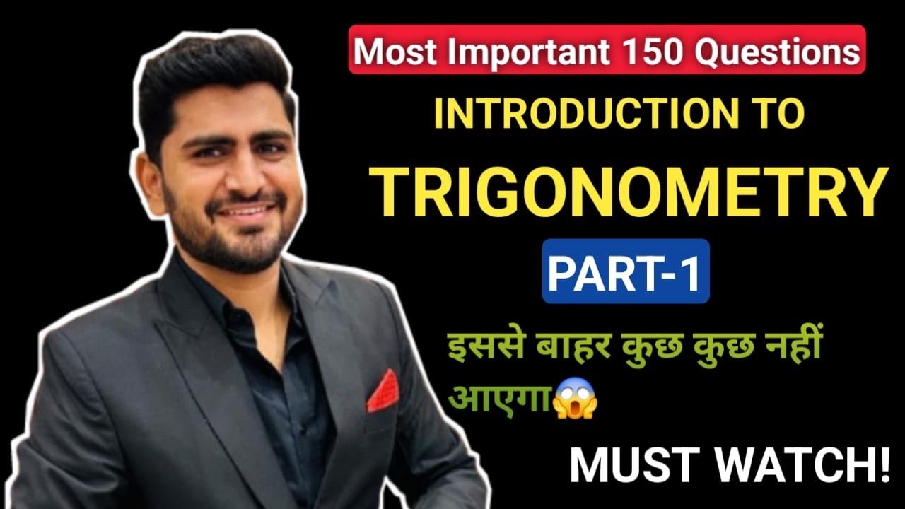 Target 100/100 | MOST IMPORTANT 150 questions | INTRODUCTION TO TRIGONOMETRY |#cbse #cbseboard#maths