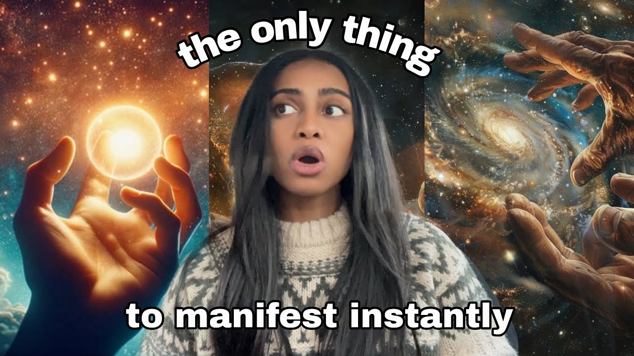 the ONLY THING you need to do to manifest instantly. 