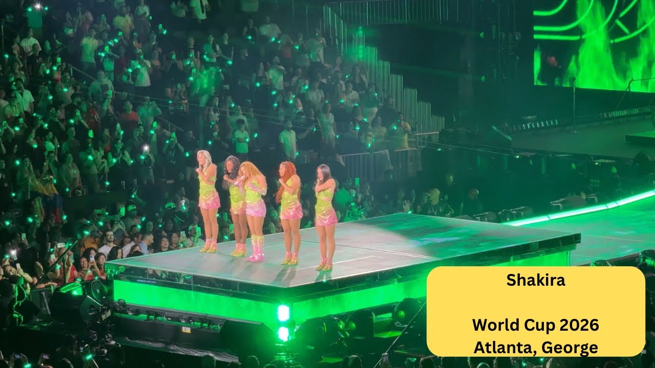 Shakira Concert | World Cup 2026 | State Farm Arena-Atlanta, Georgia