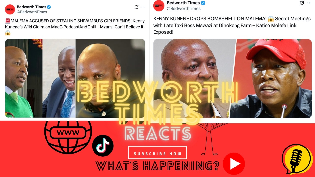 JULIUS MALEMA EXPOSED BY KENNY KUNENE? Taxi Boss KT Molefe Links, Floyd Abuse – MacG Podcast Chaos 😱