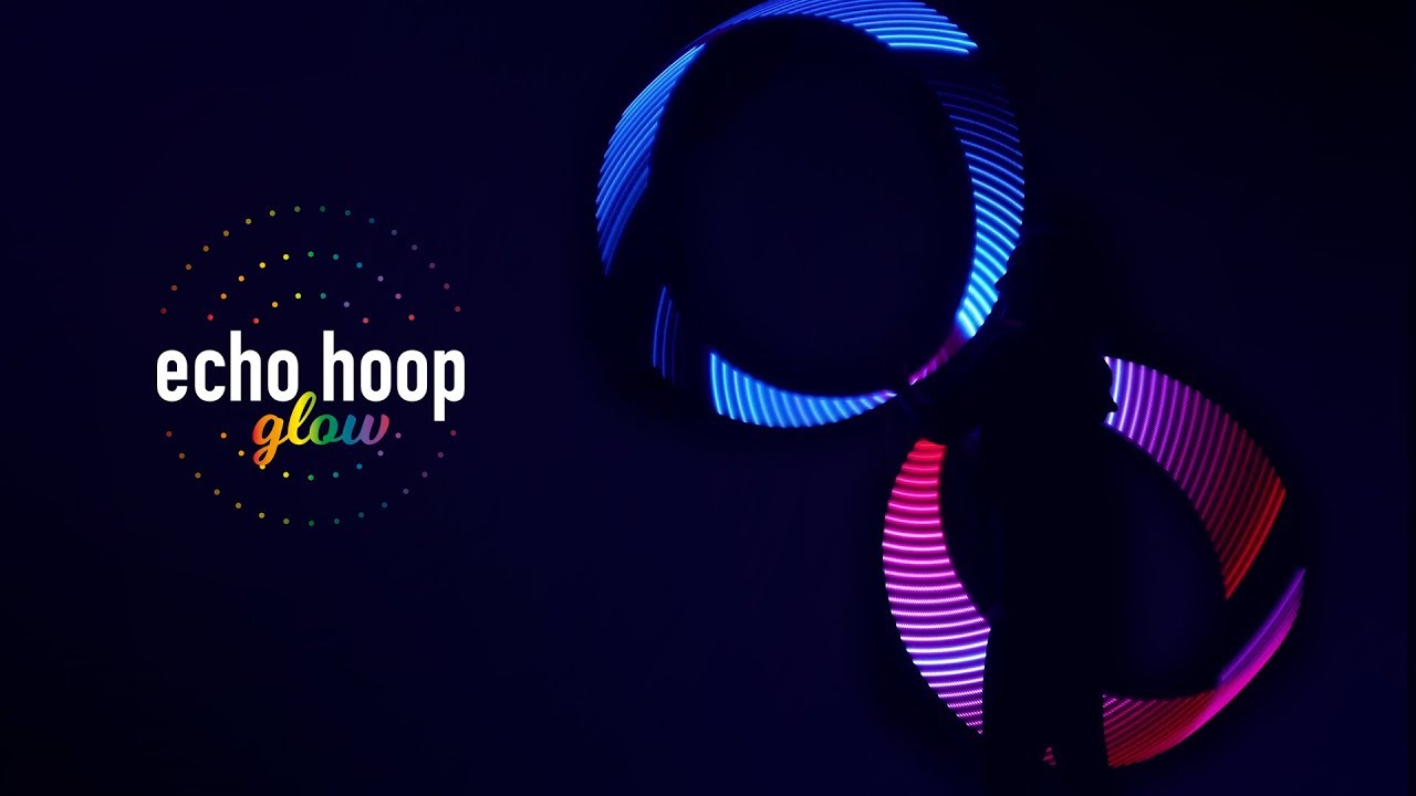 Echo Glow 80 - LED Glow hula hoop