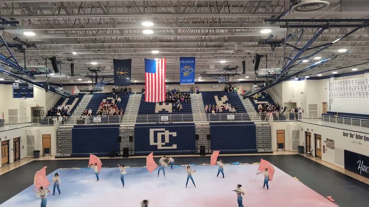 Beech Grove High School Color Guard Finals