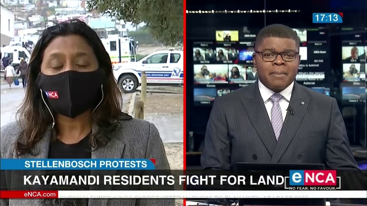Kayamandi residents fight for land
