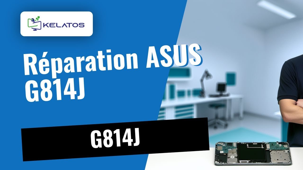 Votre ordinateur portable ASUS G814J a des fuites de liquide ? 🛠️ Maintenance interne
