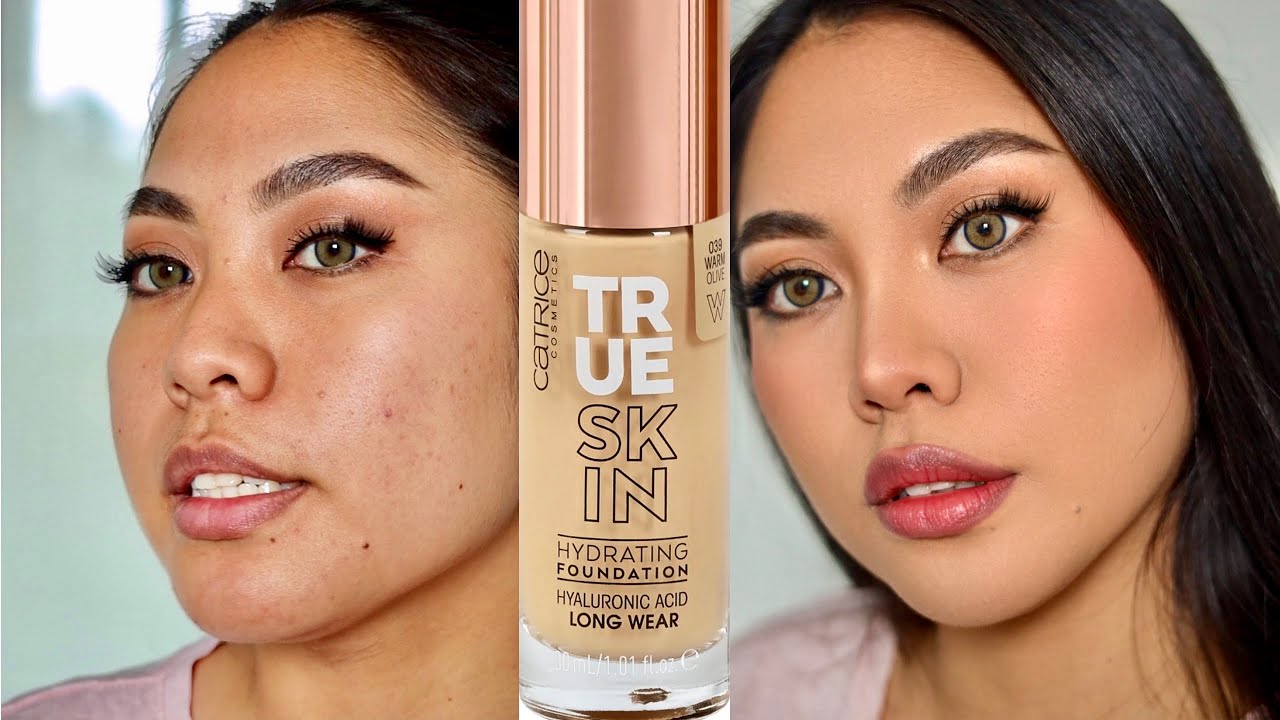 CATRICE TRUE SKIN HYDRATING FOUNDATION REVIEW 2021 (Affordable/Drugstore)
