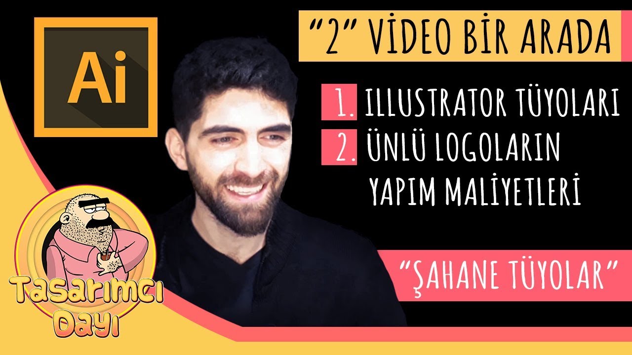 ADOBE ILLUSTRATOR TÜYOLARI + BONUS VİDEO (Ünlü Logoların Maliyetleri) 2 VİDEO BİRDEN!