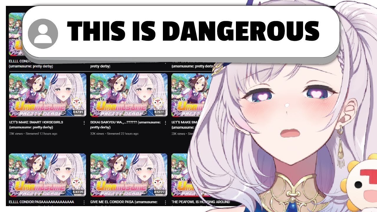 Reine's Umamusume addiction is getting worse !!