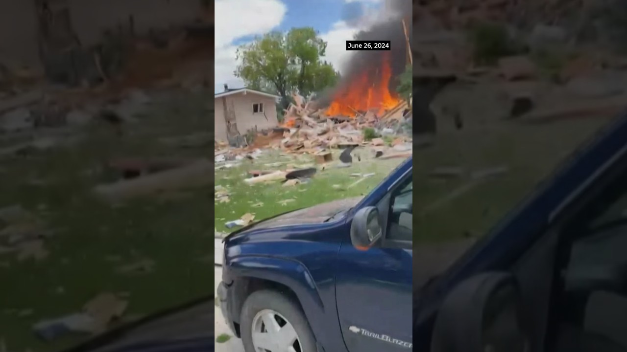 Aftermath of Winnipeg house explosion