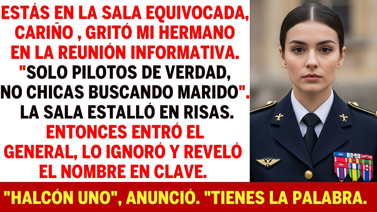 “Solo Los Pilotos De Verdad”,Se Rieron… Hasta Que El General Reveló Su Nombre En Clave: “Halcón Uno”