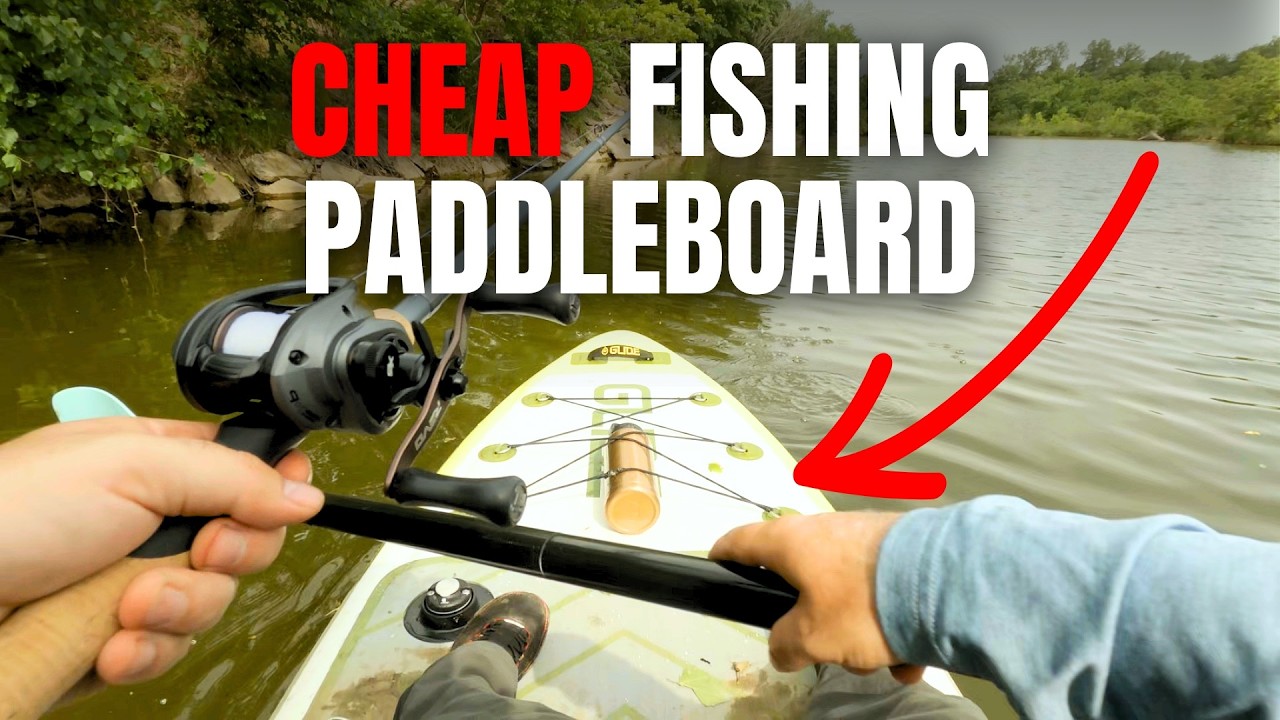 Testing The Ridiculous Claims of a CHEAP Fishing SUP: Glide Angler O2 Angler Paddleboard Review