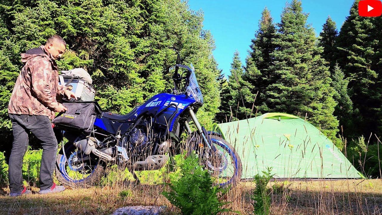 MOTOSİKLETLE KAMP | TENERE 700 | ALADAĞLAR