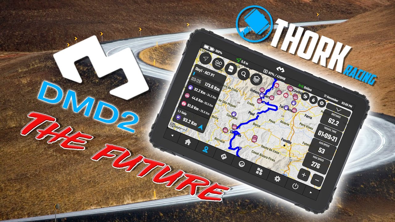 DMD 2 - The Future of Adventure Motorcycle Navigation