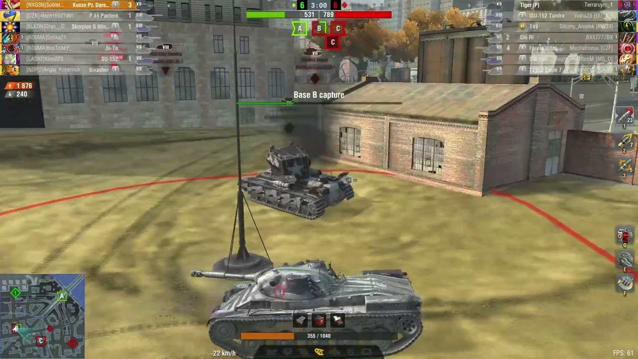 WoT Blitz Kunze Panzer - New Bay