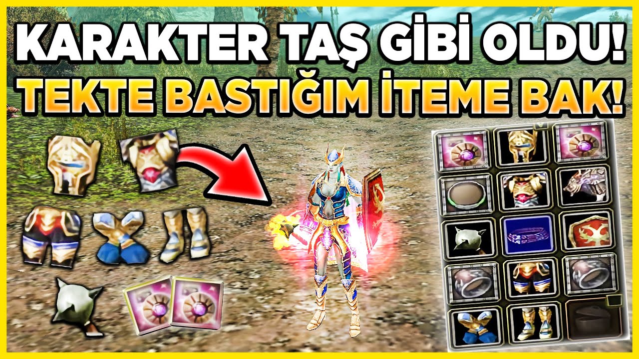 TEK VİDEODA ÇAR TAŞ GİBİ OLDU😍! | BASTIĞIM İTEME BAK😯| Knight Online Zero #13