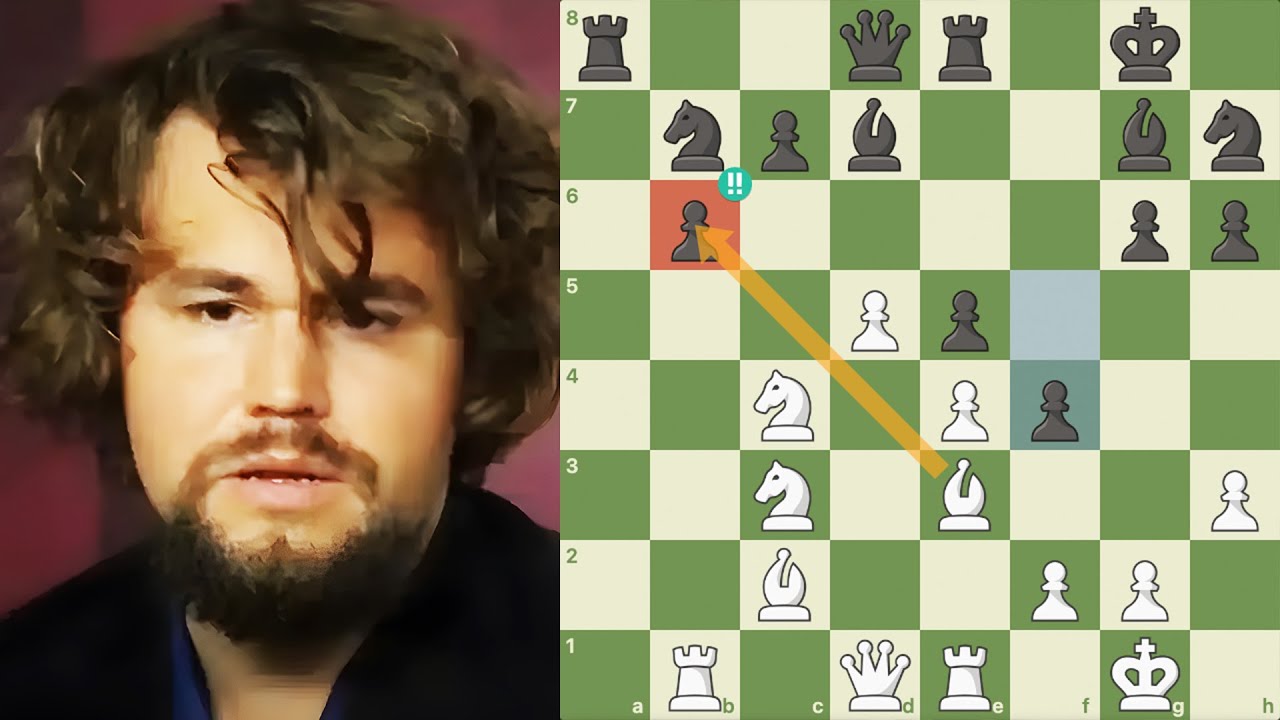 Magnus Carlsen JOGA COMO UM ANIMAL contra Hans Niemann!