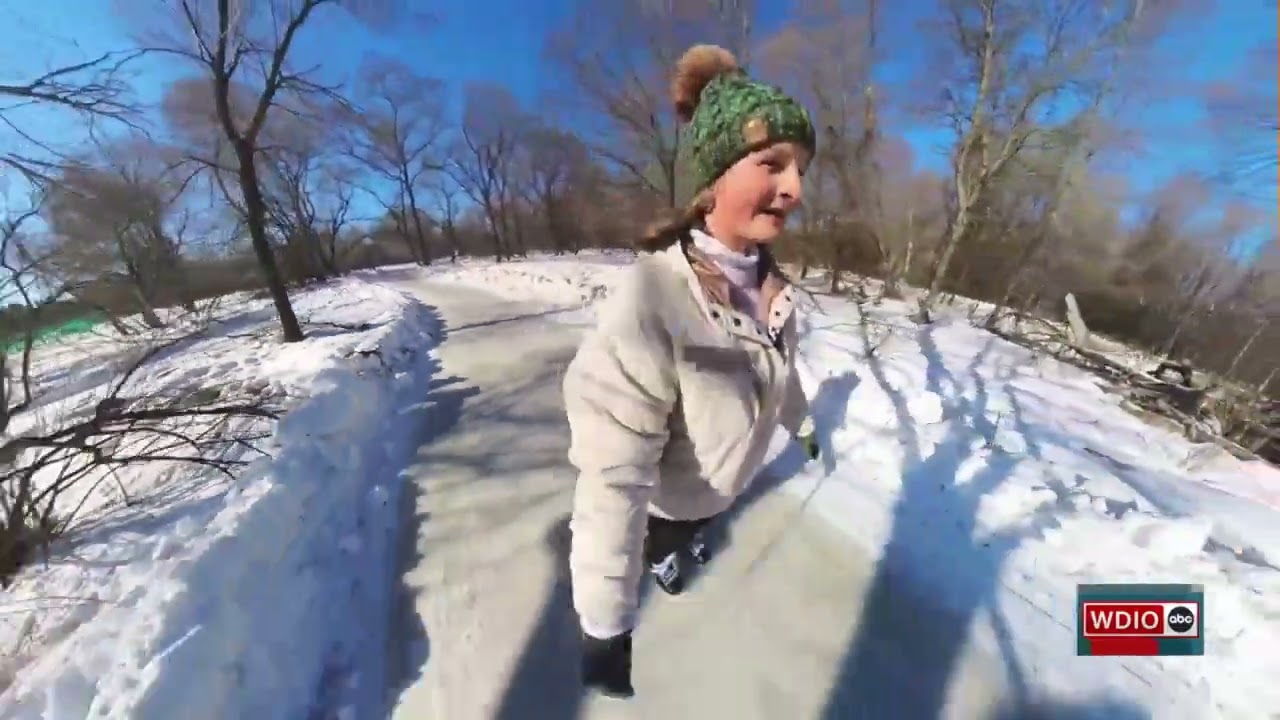Ever tried skating through the woods? Northland Arboretum makes it possible