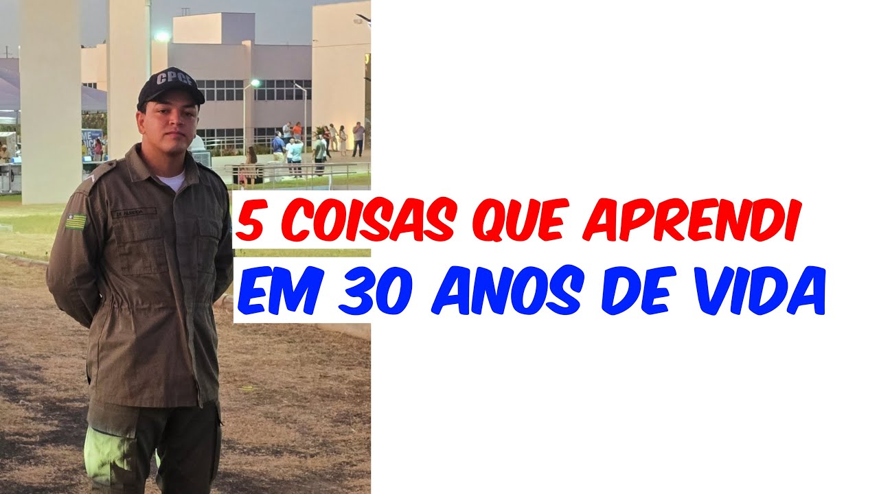 Levei 30 anos pra aprender essas coisas