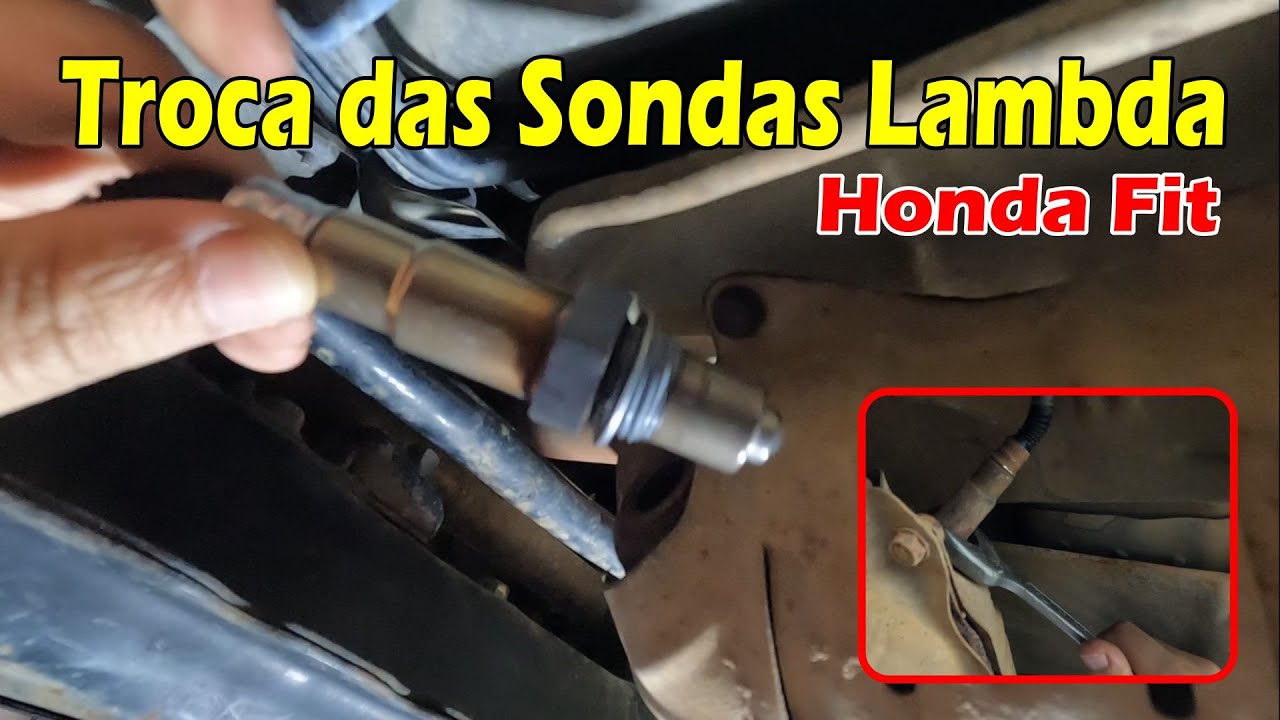 Como trocar Sondas Lambda - Honda Fit