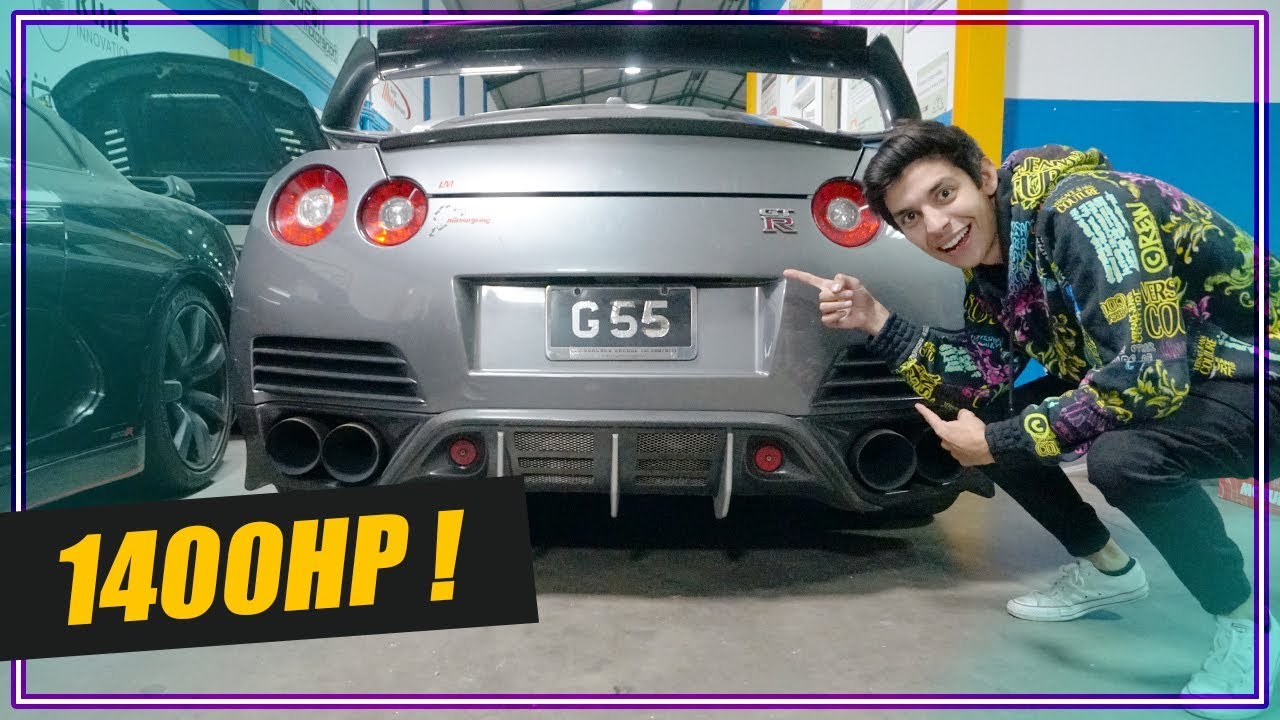 Me SUBI a un Nissan GTR de 1400Hp l ATRX