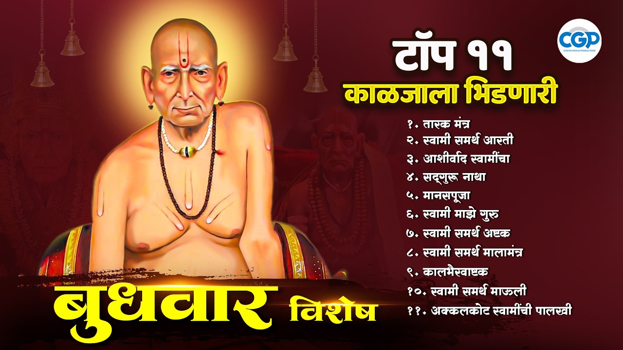 Swami Samarth Maharaj Songs | Shri Swami Samarth Aarti, Jap & Bhajan | श्री स्वामी समर्थ गाणी