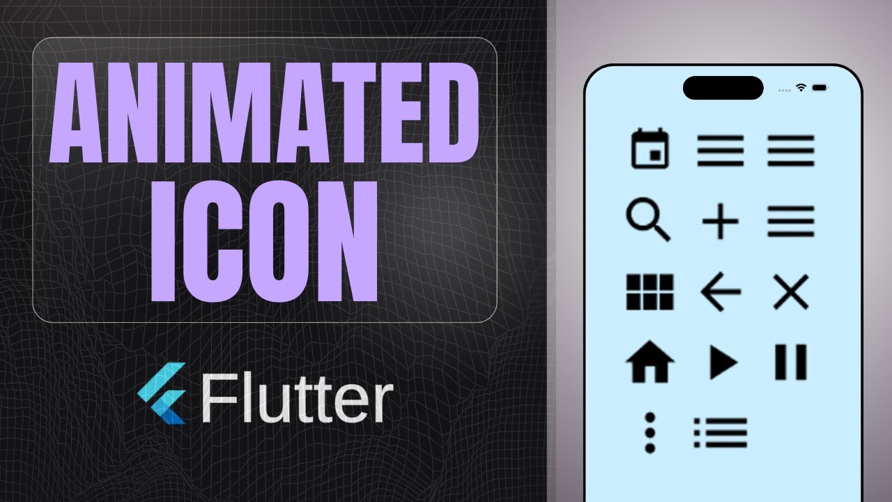 Animated Icon widget | Make icons animate in Flutter