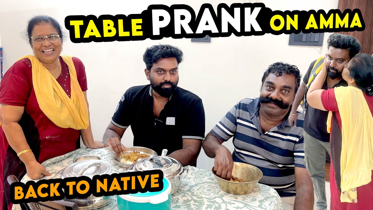 Table Prank on Amma ❤️ மாமியார் மருமகள் 😥இப்படி ஒரு சண்டையா?🤣