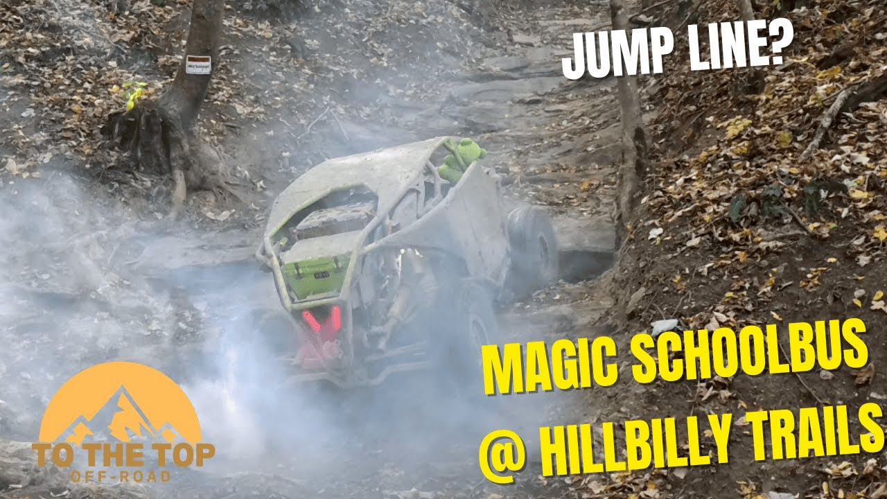Не можешь ползать? Прыгай! Волшебный школьный автобус на Hillbilly Trails!