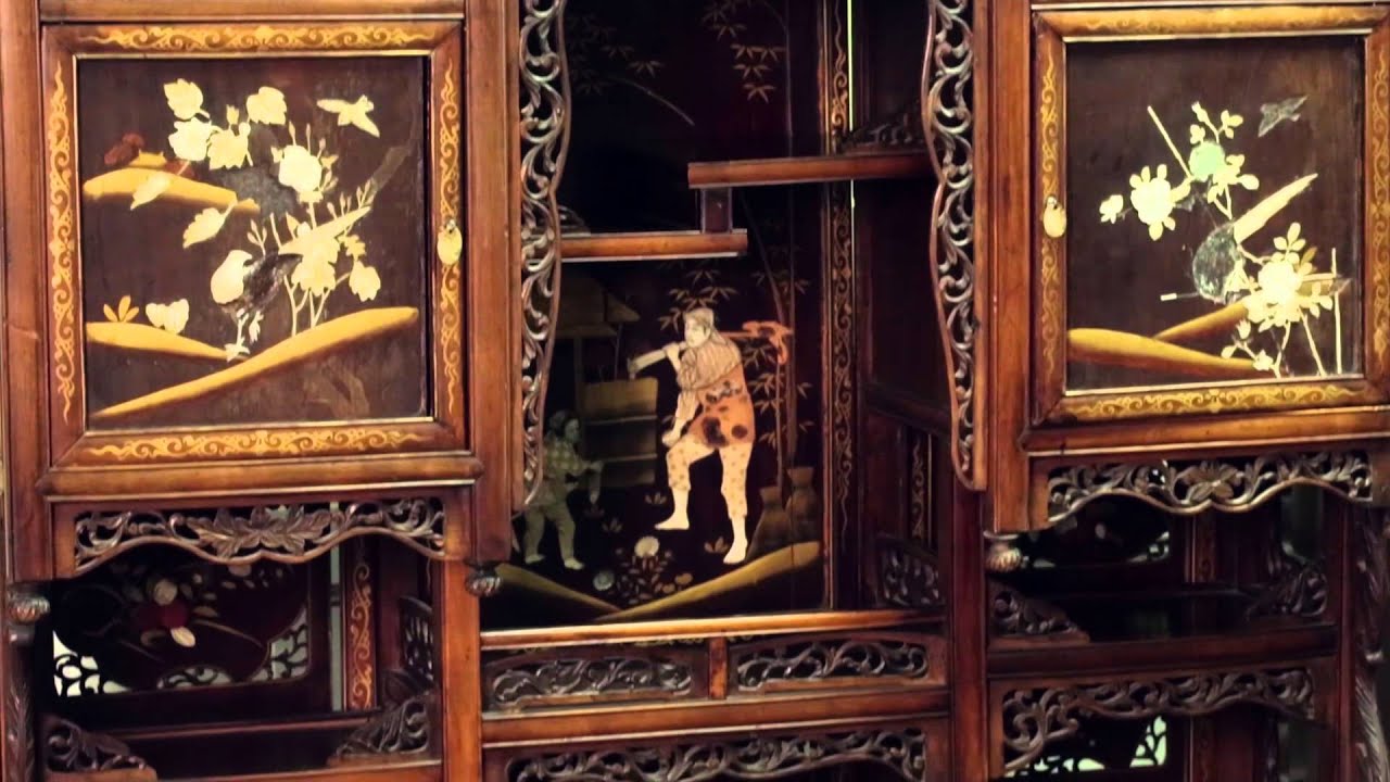 Amazing WWII Story: Japanese Tansu Cabinet 1890-1910