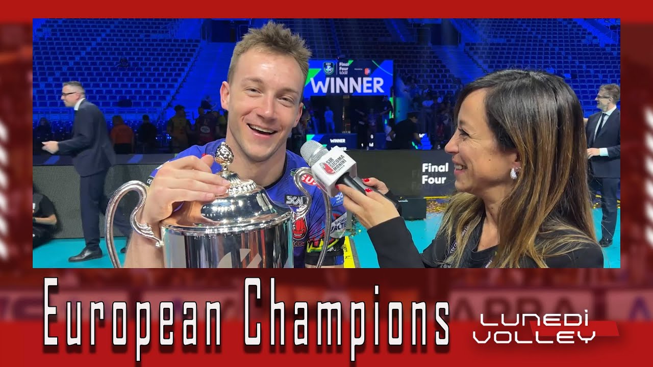 Lunedi Volley Speciale Champions League - Perugia Campione d'Europa