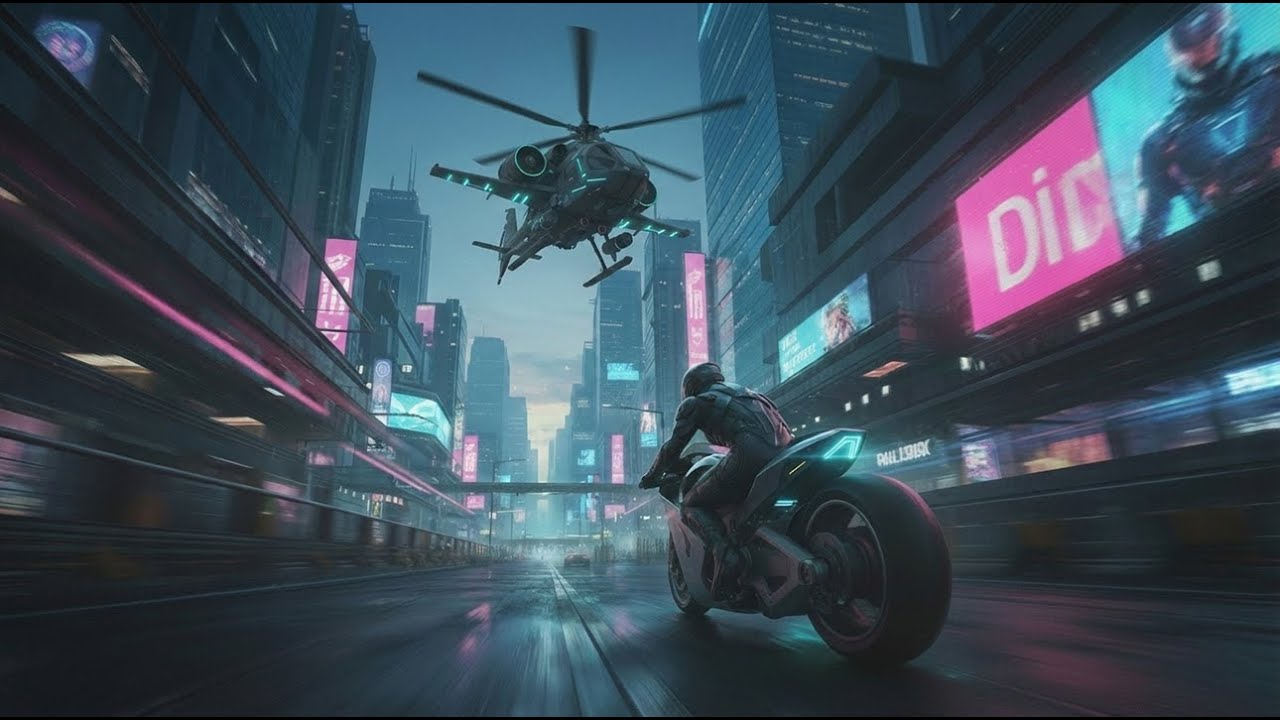 Emotional Chill Music + AI Visuals | Riding Between Moments