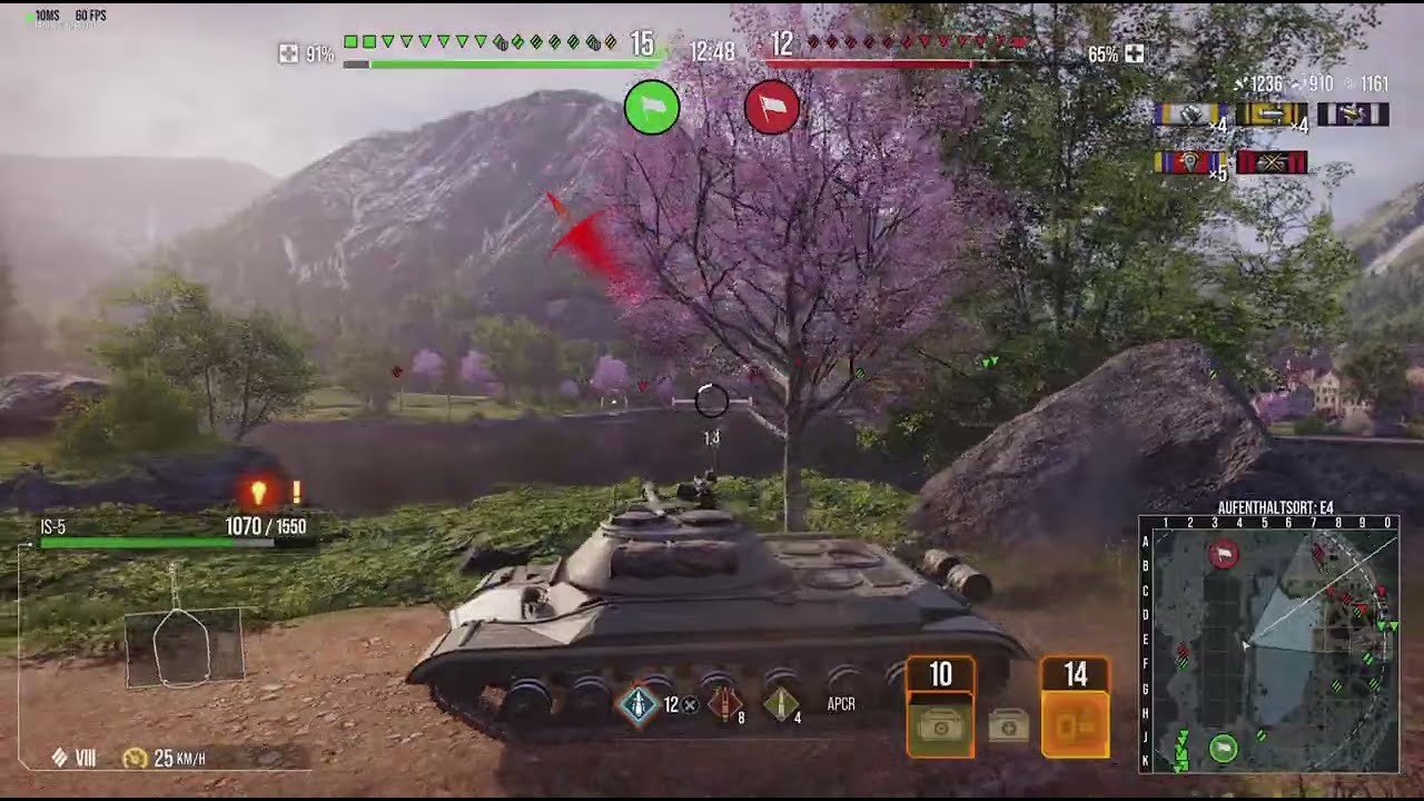 WoT IS-5 Speedrun 3,7k & 3,6k