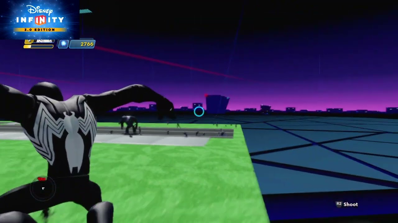 Disney Infinity 3.0 Venom and Spider-Man Gameplay