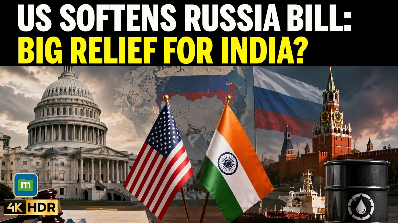 Big Relief for India? US Cuts Russia Oil Tariff Proposal from 500% to 100%