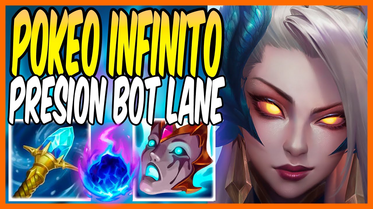 🔥¡POKEO INFINITO para CONTROLAR la BOT LANE y PIDEN AYUDA SIN CONTROL! 😂