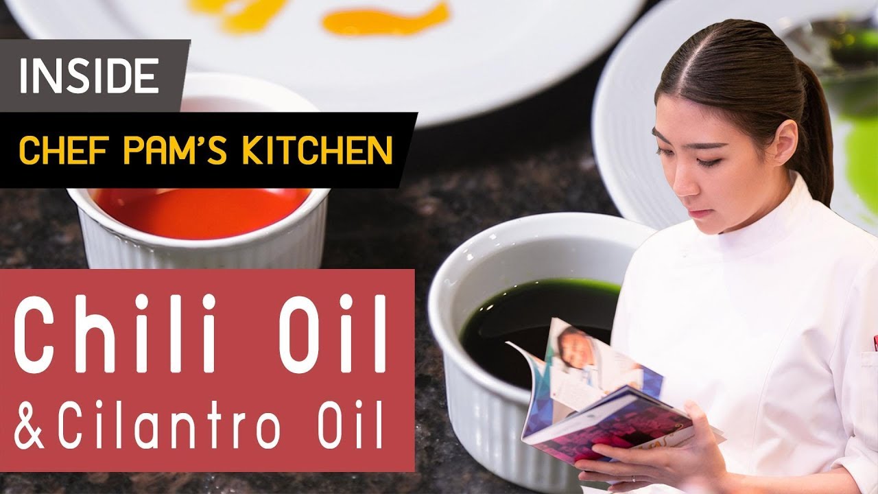 Inside Chef Pam Kitchen : เทคนิคการทำน้ำมันพริก และ น้ำมันผักชี สูตรเชฟแพม