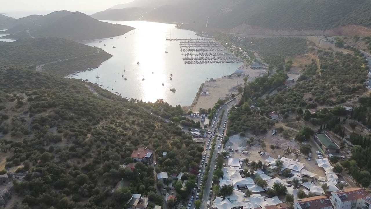 KAŞ DRONE &Ccedil;EKİMİ ANTALYA @DJI 2024