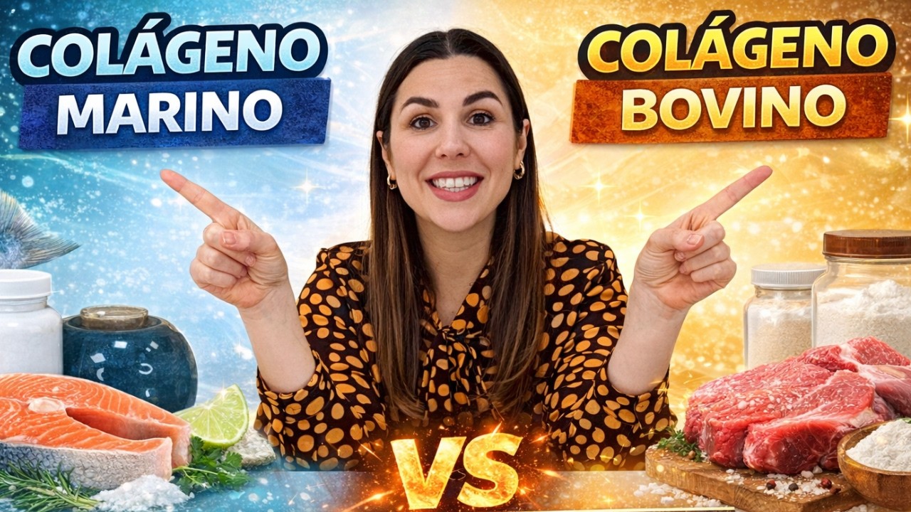 🧬 ¿Qué colágeno es mejor? Marino vs bovino explicado fácil