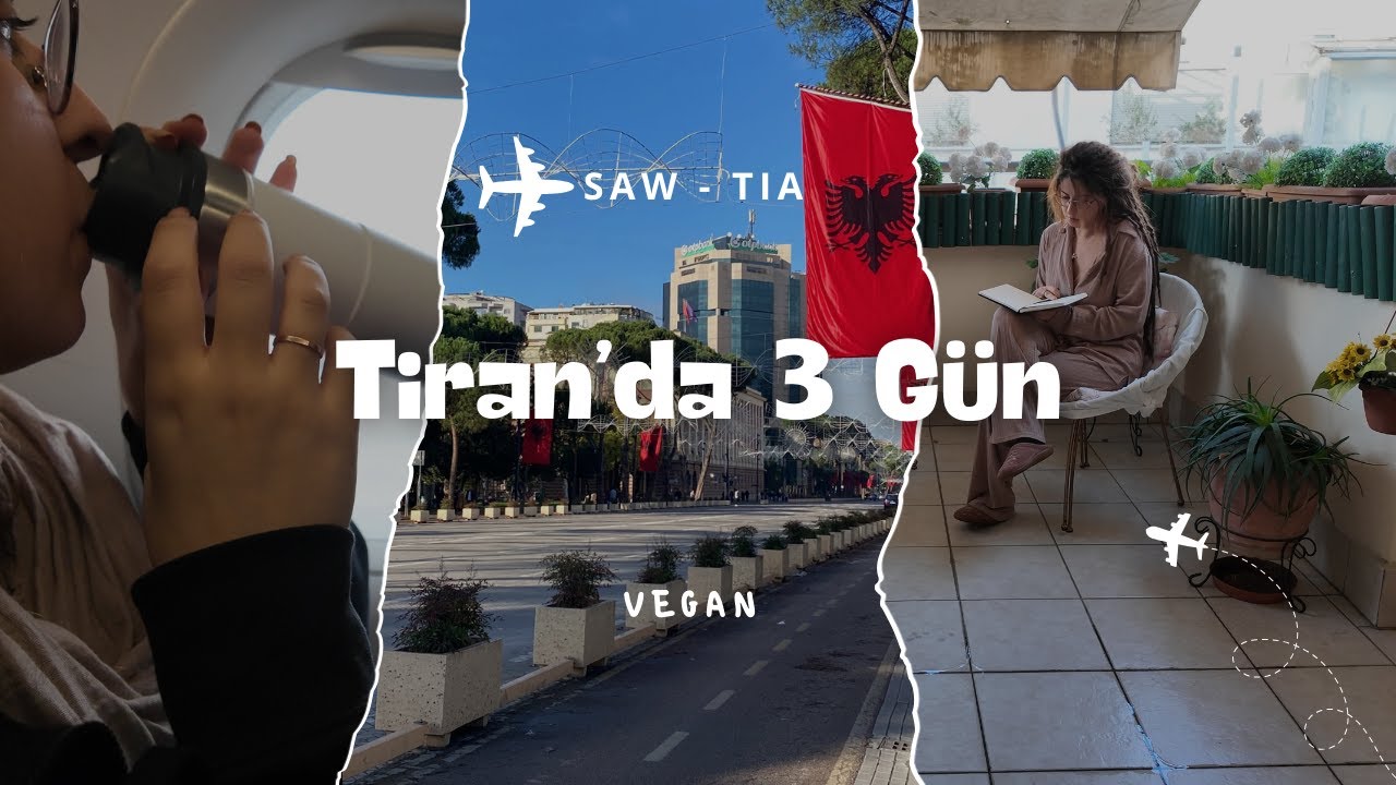 Tiran'da 3 Gün! Vegan ürünler, kahveci keşfi, müzeler ve çokça yürümek