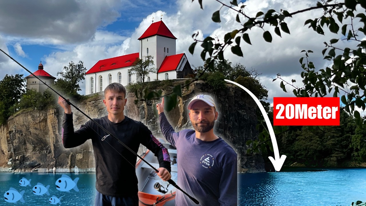 Angelausflug ESKALIERT - Barsche und Klippenspringen am Steinbruch 💥