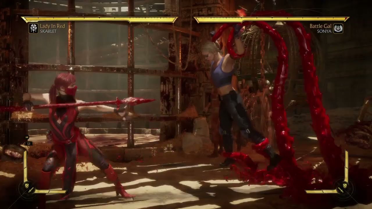 Mortal Kombat 11 - Skarlet's Forward Throw Krushing Blow (Repeated Showcase)