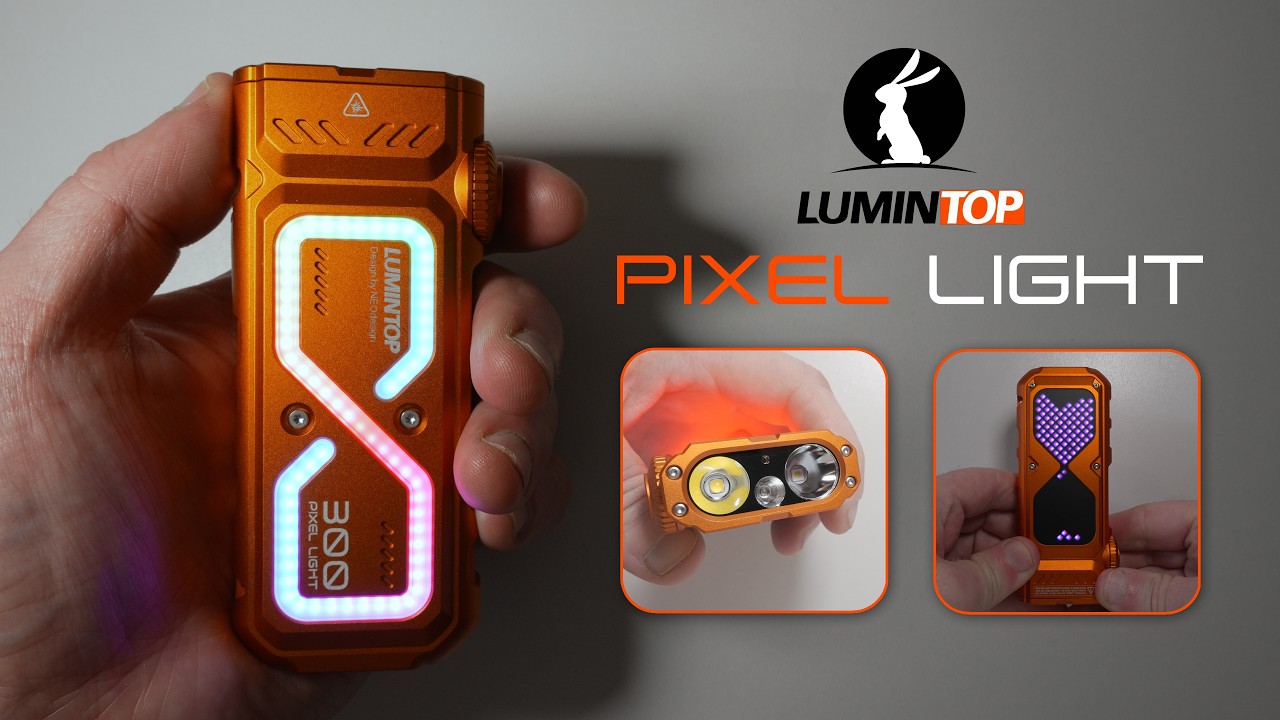 LUMINTOP PIXEL LIGHT - They threw everything at this flashlight!